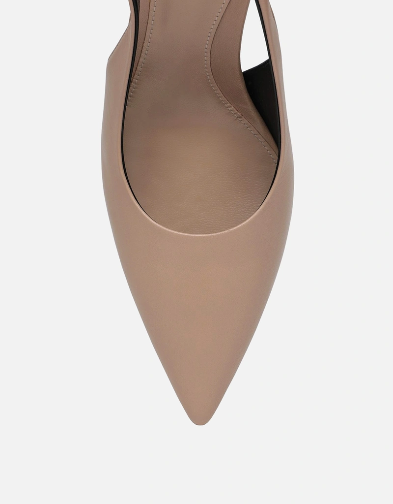 Gucci レザー Slingback パンプス (すべての新品) IFCHIC.COM