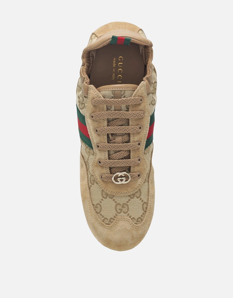 Gucci シフト ベージュ スエード スニーカー (すべての新品) IFCHIC.COM Gucci シフト ベージュ スエード スニーカー (すべての新品) IFCHIC.COM