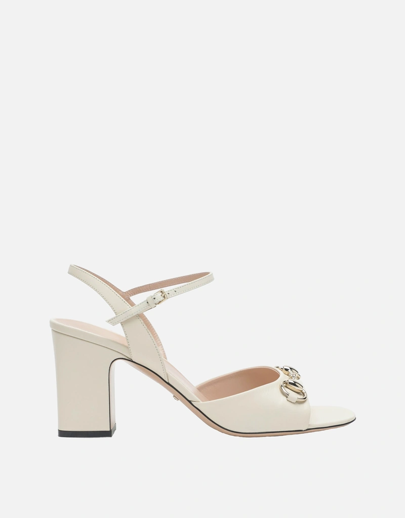 極美品■GUCCI【22.5】ホースビット ミュール 厚底サンダル 本革 レザー Gucci ホースビットレザーミッドヒールサンダル (すべての新品) IFCHIC.COM