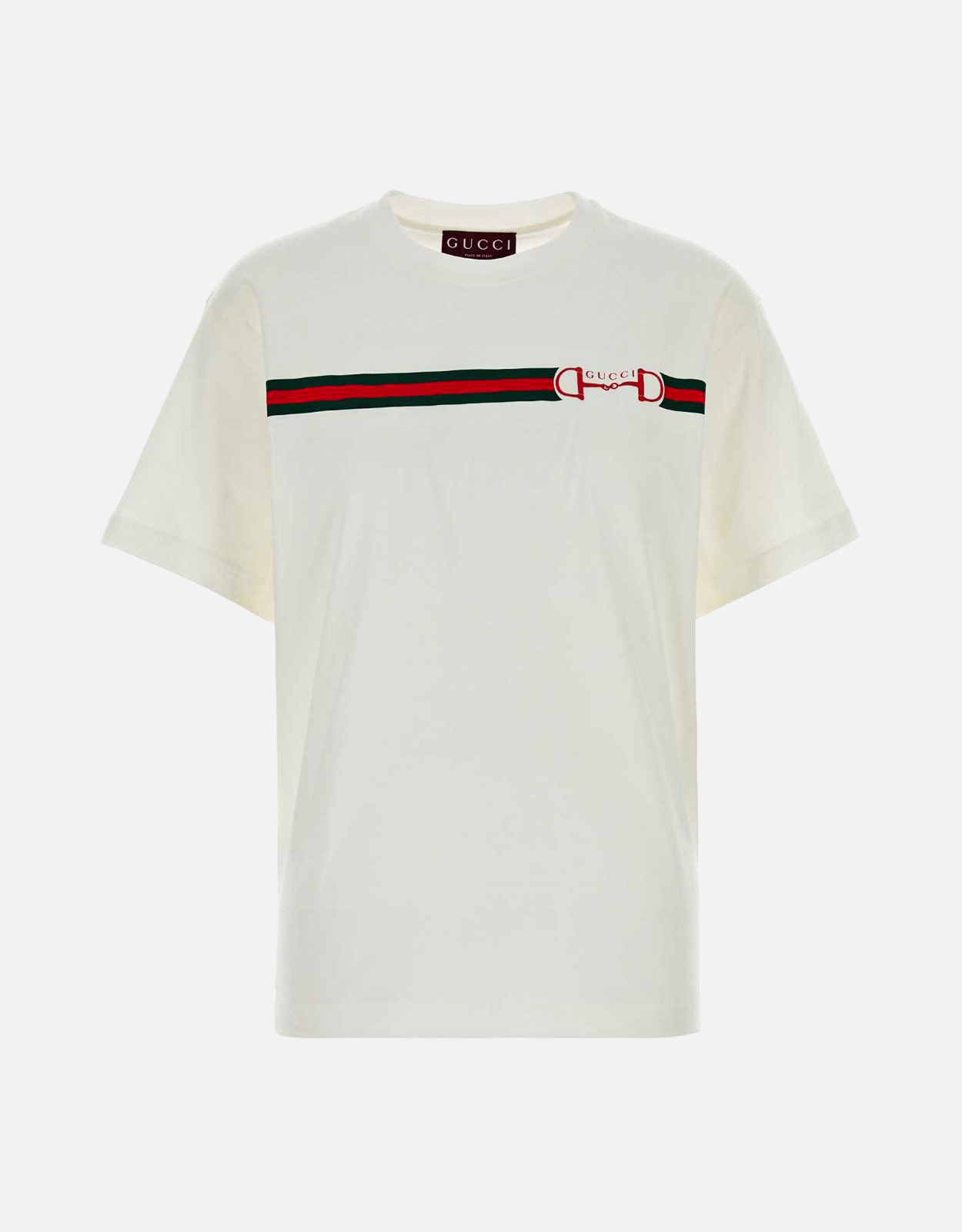 Gucci ホワイト コットン Tシャツ (すべての新品) IFCHIC.COM
