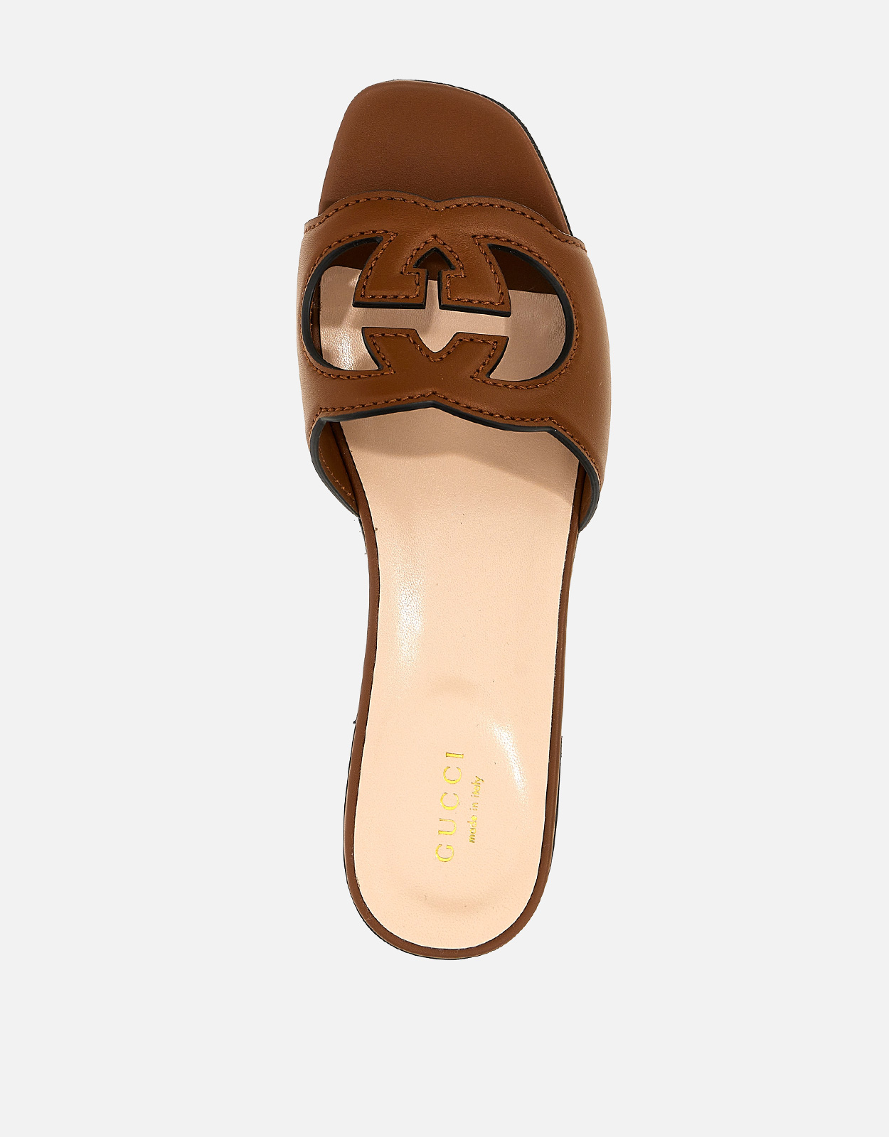 Gucci インターロッキングG付きスライドサンダル () IFCHIC.COM