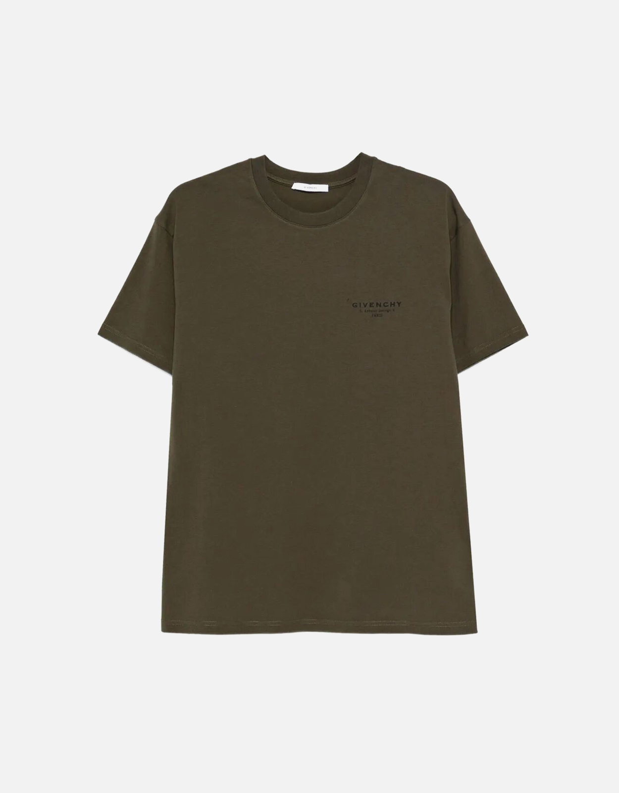 Givenchy Men's Cotton T-Shirt With Stamp Print - M　ジバンシィ メンズ コットン T シャツ スタンプ プリント - M Givenchy