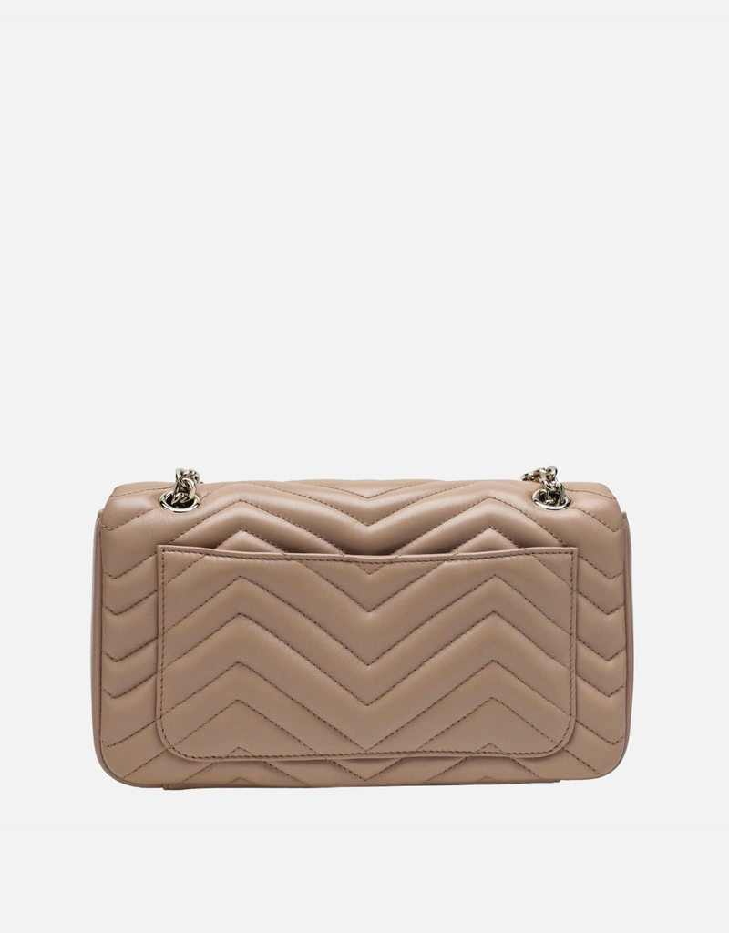 Gucci GGマーモントミディアムナッパレザーショルダーバッグ (すべての Gucci GGマーモントミディアムナッパレザーショルダーバッグ (すべての