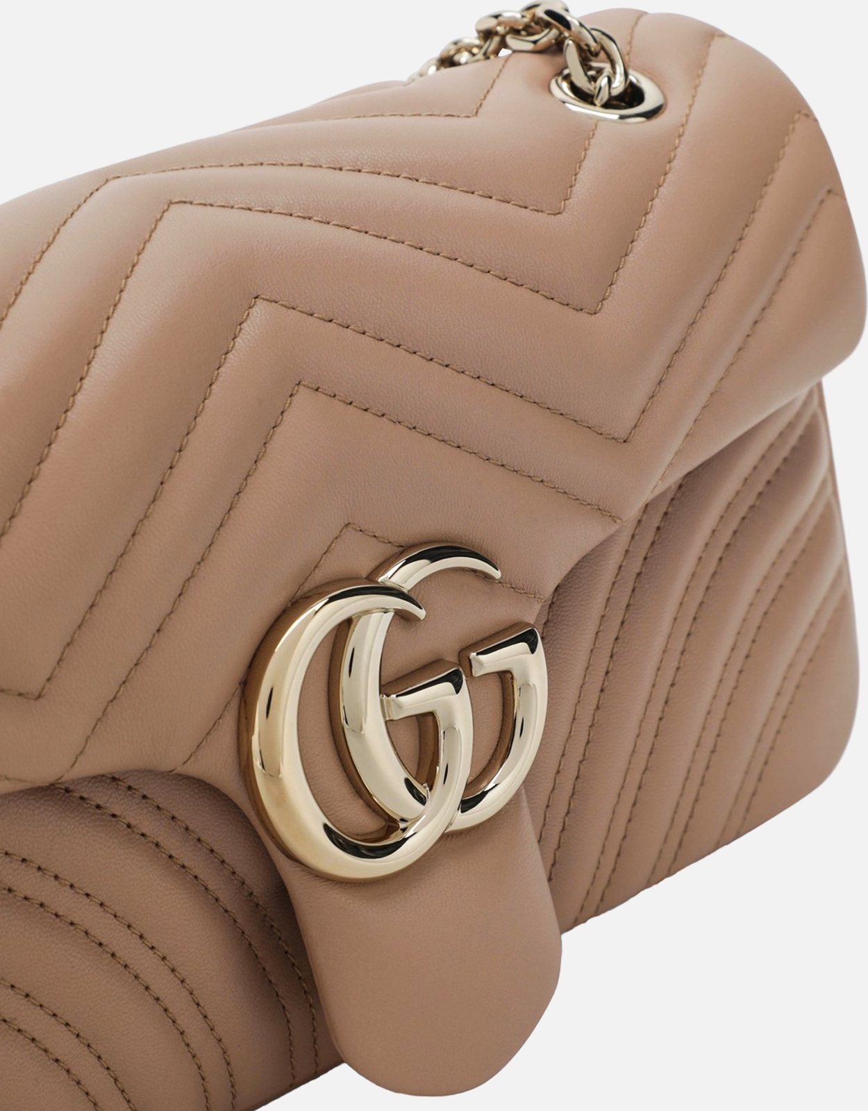 Gucci GGマーモントミディアムナッパレザーショルダーバッグ (すべての