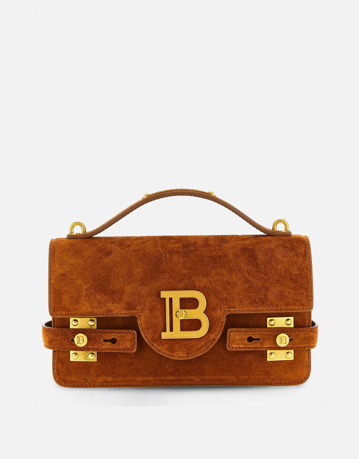 Balmain スエードB-Buzzショルダー24バッグ () IFCHIC.COM
