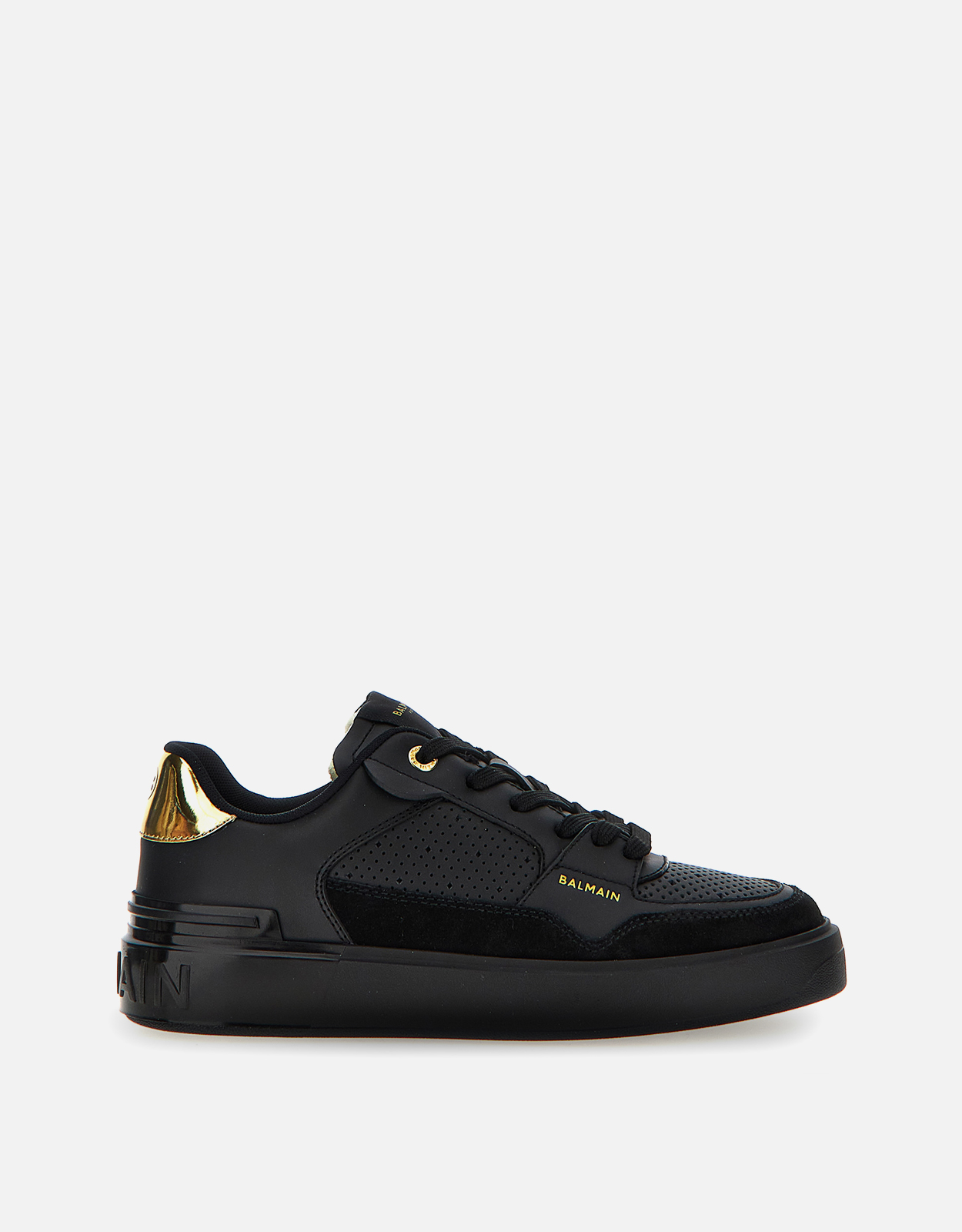 Balmain B-Court Flip カーフスキンレザートレーナー () IFCHIC.COM