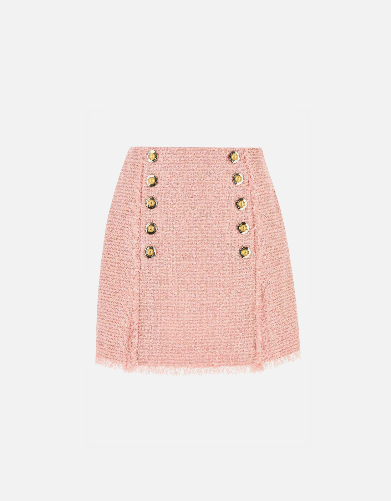 Balmain ショートスパンコールツイードスカート (すべての新品) IFCHIC.COM