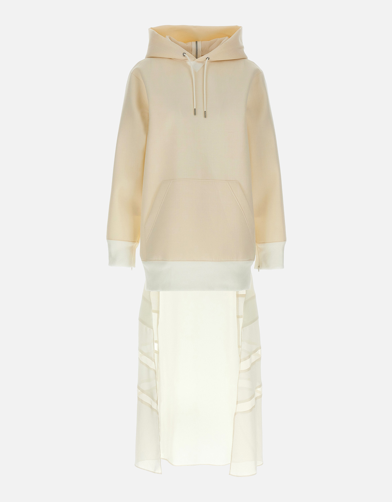 Sacai Suiting Bonding Mix Dress () IFCHIC.COM