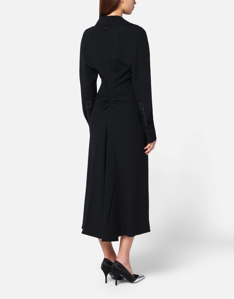 amazon black maxi dress Cecelia Puff Sleeve Maxi Dress - Black Floral main image 1