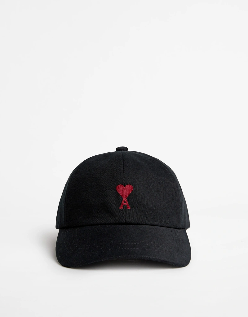 AMI Paris Unisex Ami de Coeur Cotton Cap (ぼうし,キャップ) IFCHIC.COM