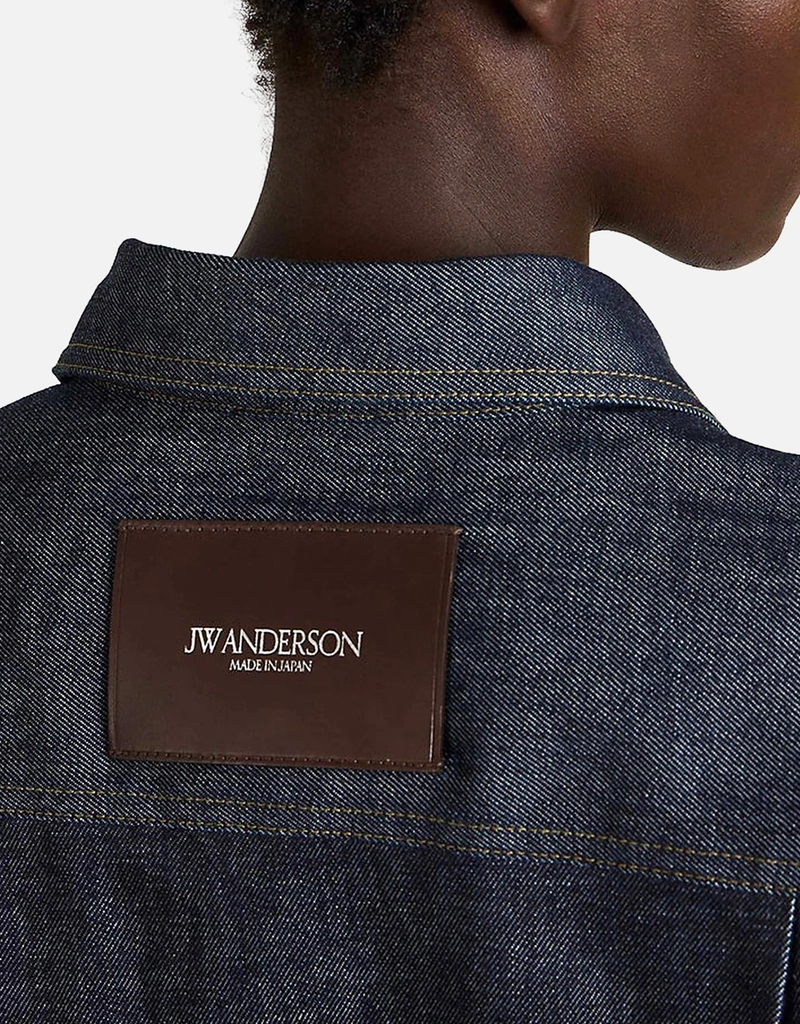 JW Anderson オーバーサイズインディゴデニムシャツ (トップス) IFCHIC.COM