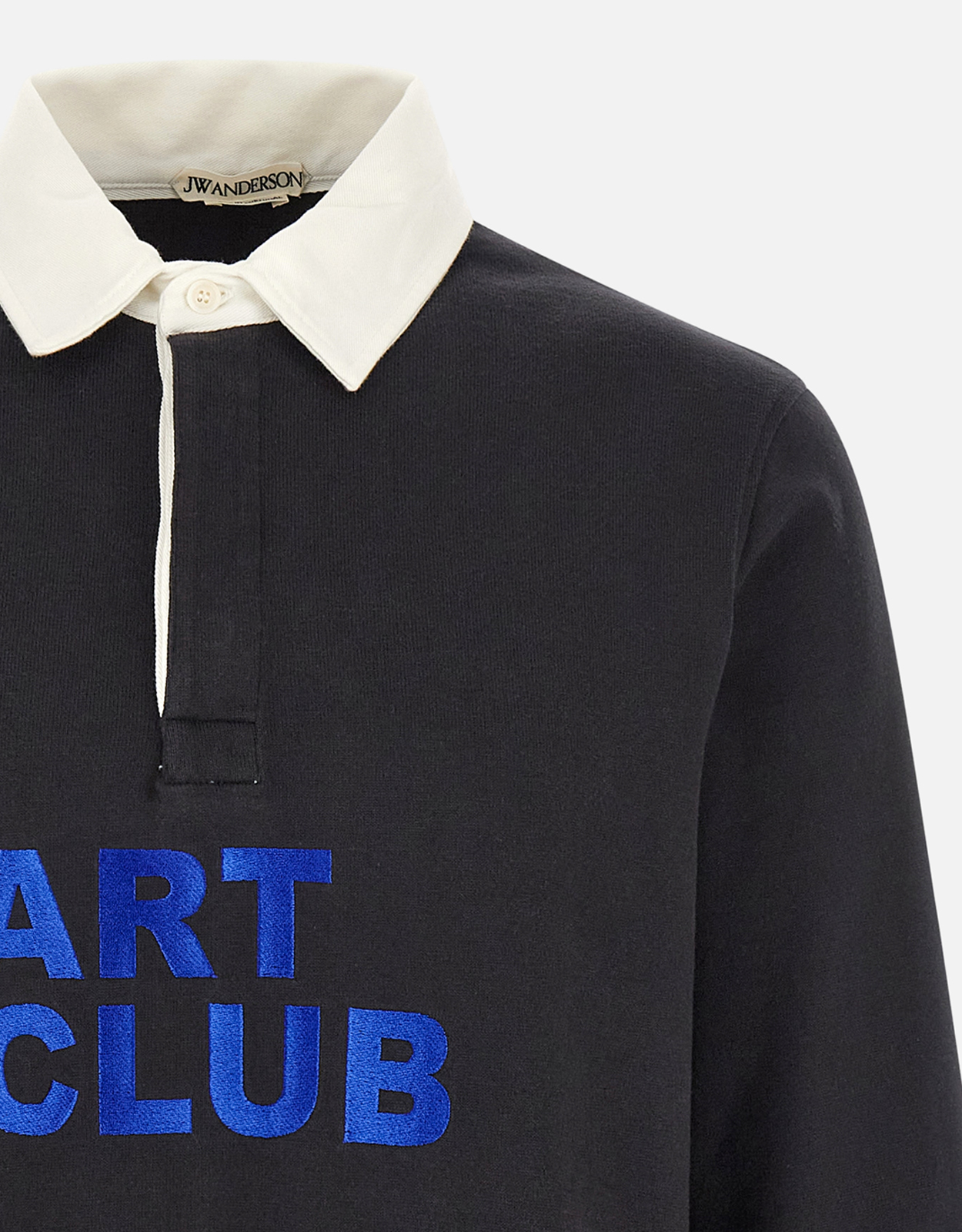 JW Anderson メンズ Art Club コットン ラグビー ポロシャツ (すべての