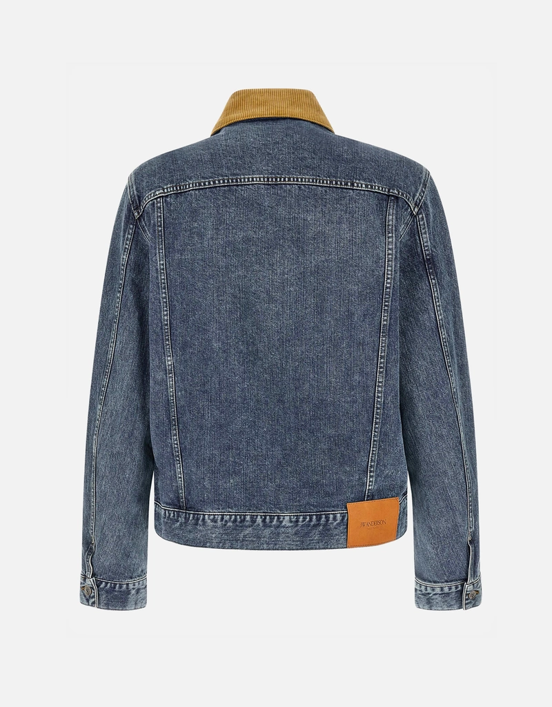 JW Anderson メンズ コーデュロイカラー デニムジャケット (すべての