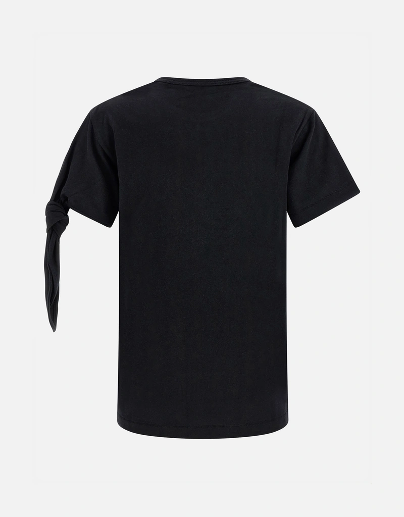 JW Anderson 黒 ノットスリーブ コットンジャージー クラシック