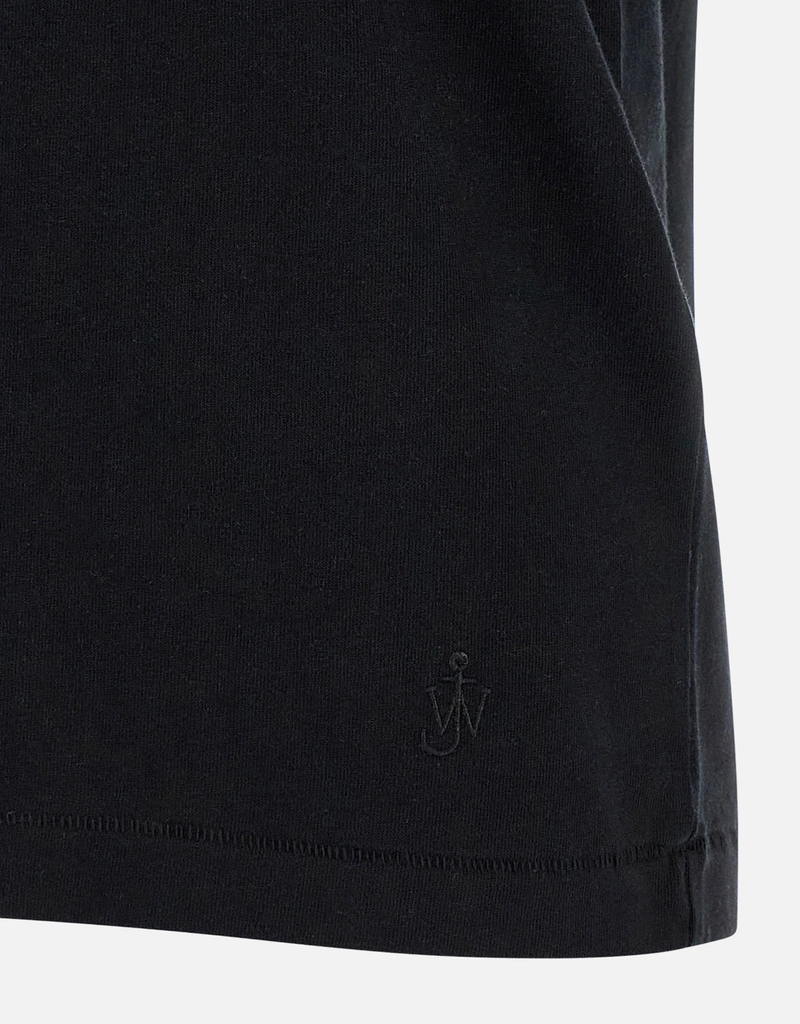 JW Anderson 黒 ノットスリーブ コットンジャージー クラシック