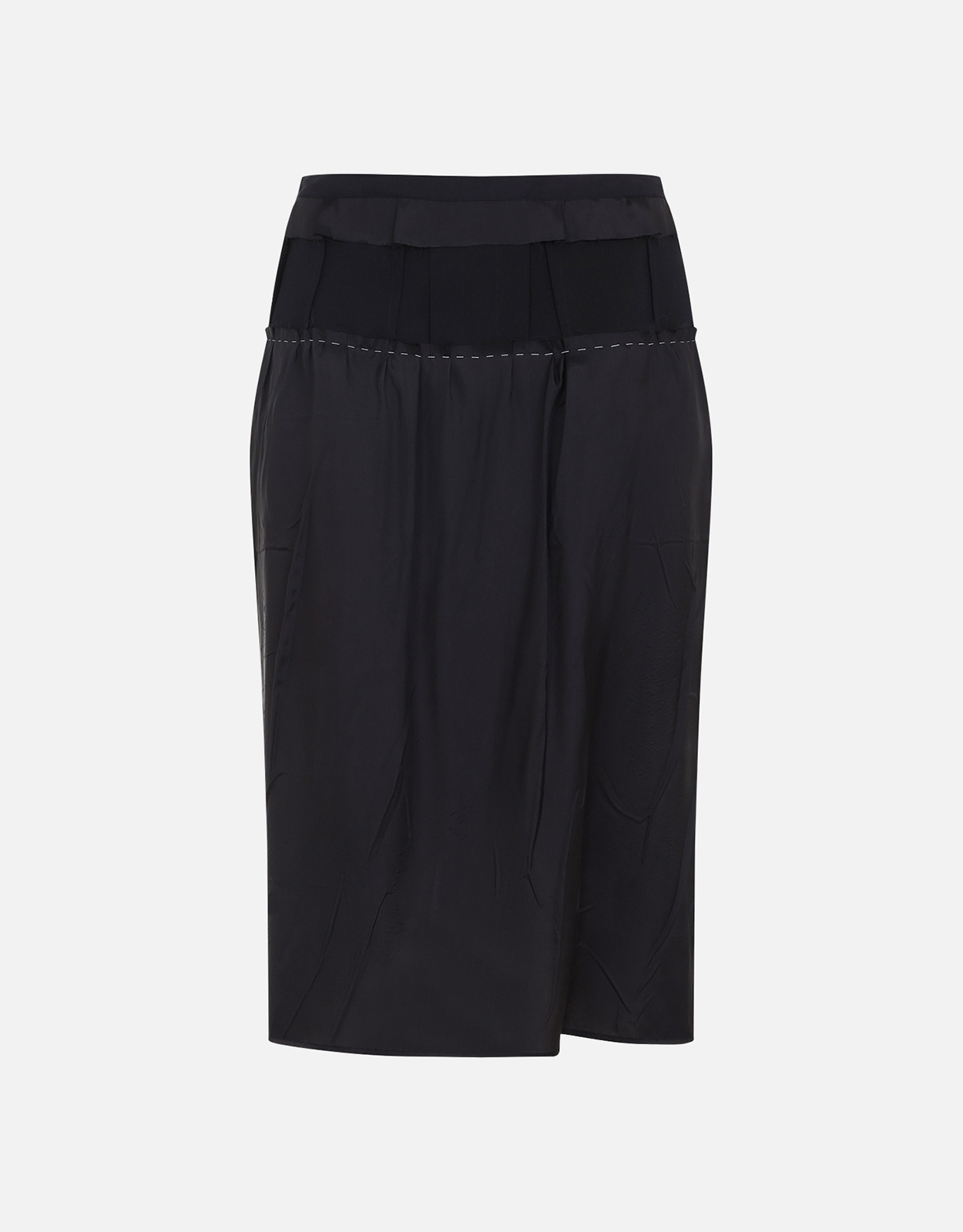 Maison Margiela Maison Margiela Acetate Midi Skirts - IT 38　メゾン マルジェラ アセテート ミディ スカート - IT 38