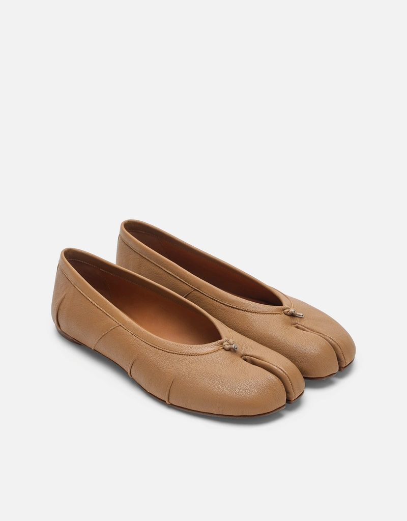 Maison Margiela タビ ニュー レザーバレエフラット (すべての新品