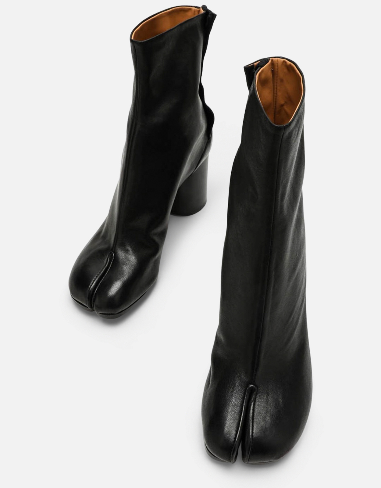 Maison Margiela 足袋型ソフトナッパレザーアンクルブーツ (すべての