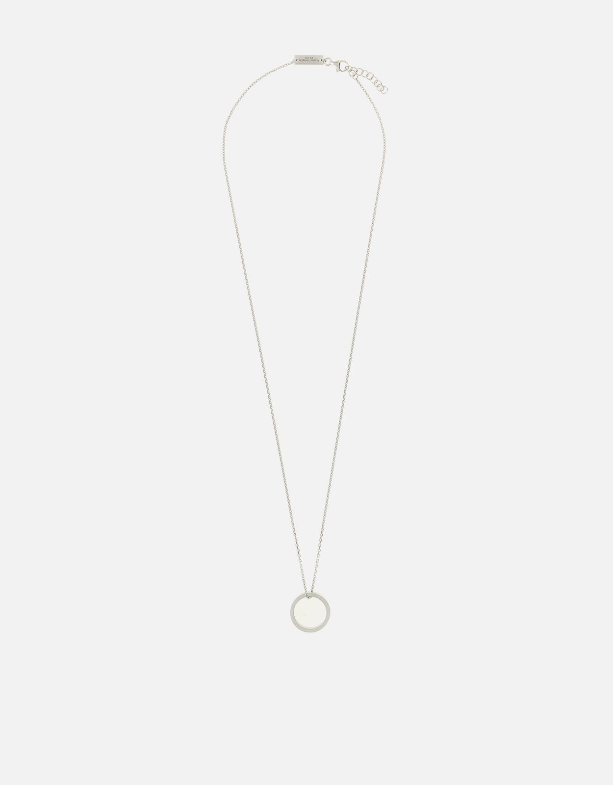 Maison Margiela Men's Numerical Ring Pendant Necklace　メゾン マルジェラ メンズ 数字リング ペンダント ネックレス Maison