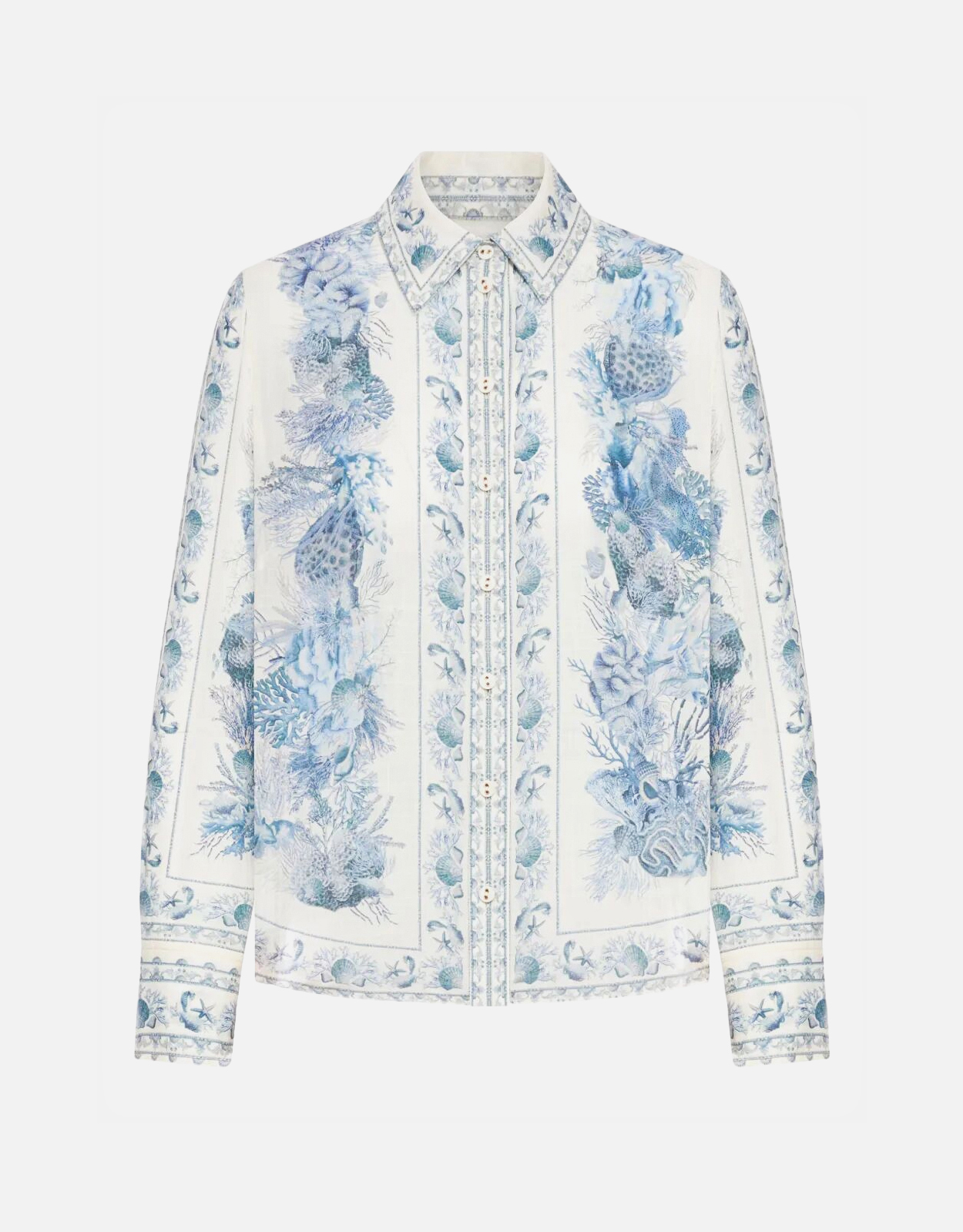 Zimmermann Zimmermann Wanderlust Cotton Body Shirt - 0　Zimmermann Wanderlust コットン ボディ シャツ - 0