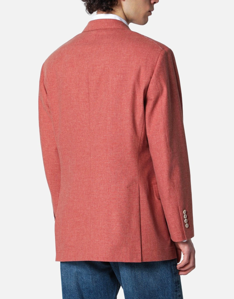 Brunello Cucinelli メンズリネンダブルブレストジャケット (すべての