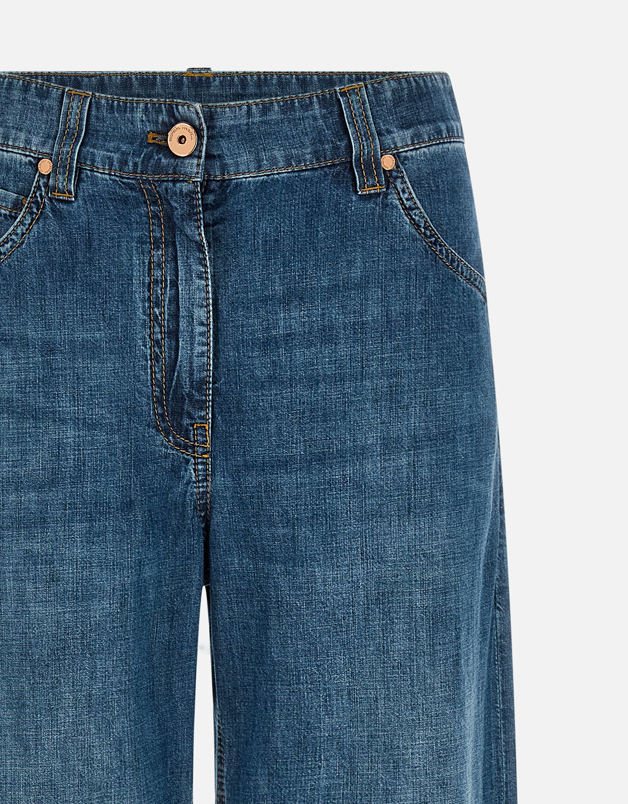 Brunello Cucinelli ワイドレッグコットンジーンズ (すべての新品