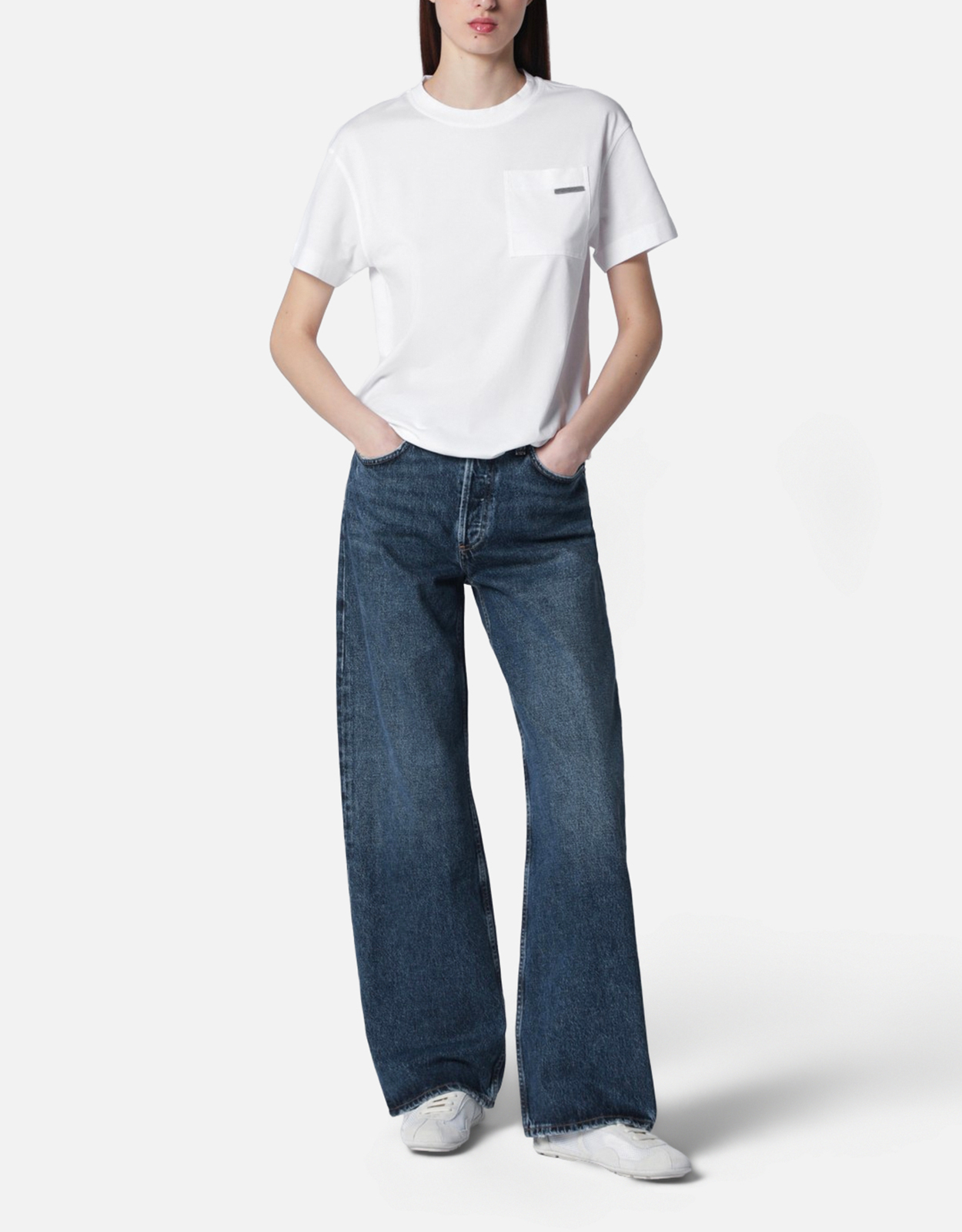 Brunello Cucinelli ホワイトコットンTシャツ (トップス) IFCHIC.COM