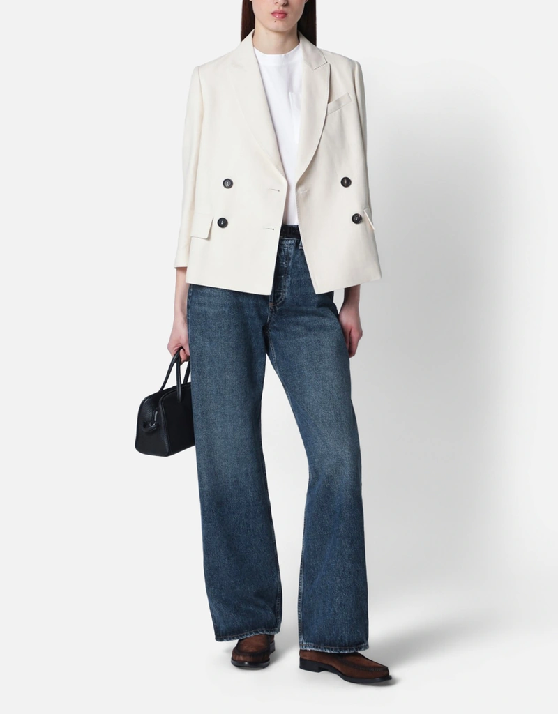 Brunello Cucinelli Linen Blazer Jacket (すべての新品) IFCHIC.COM