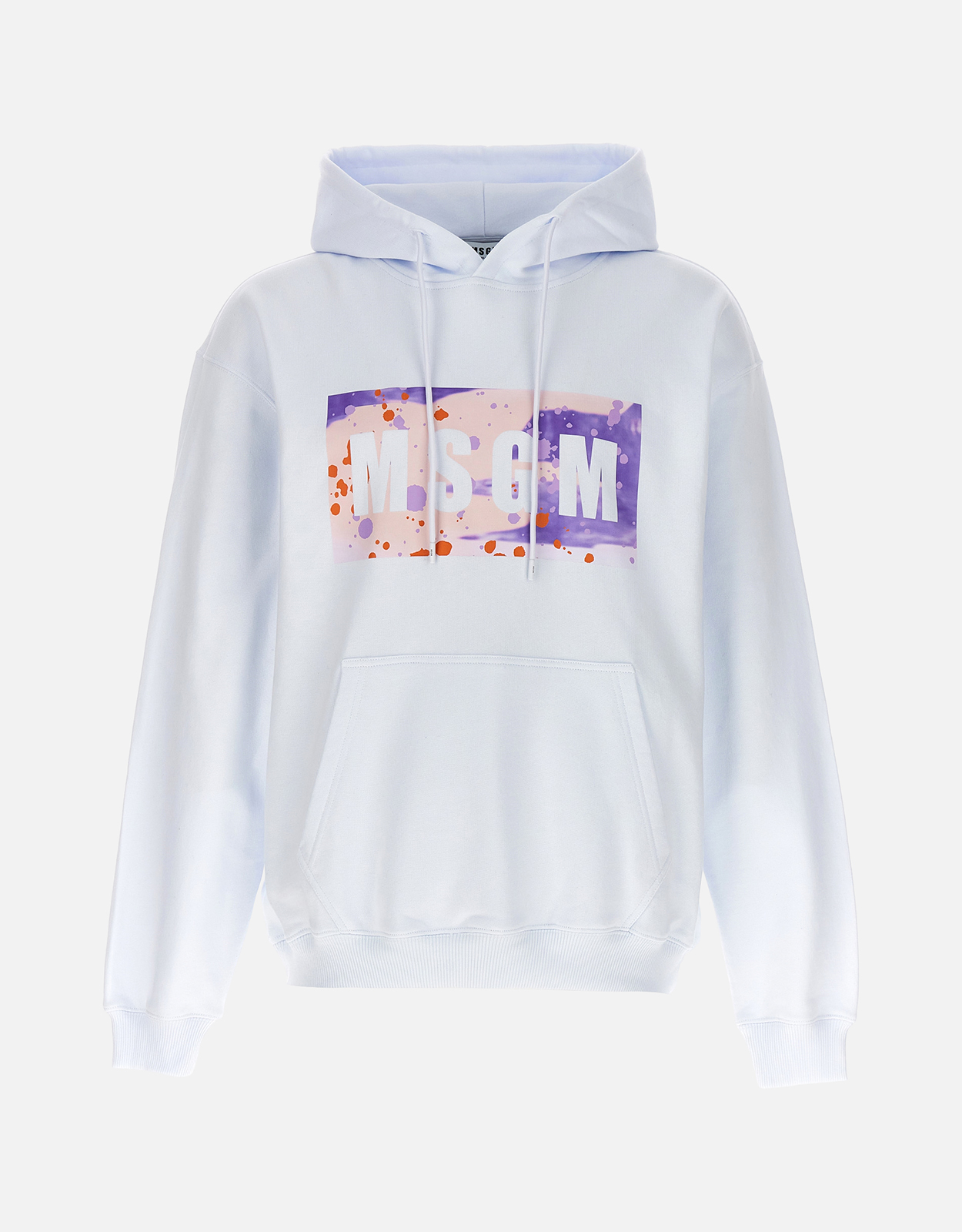 MSGM Camo Season Box Logo Hoodie - XXS　MSGM カモ シーズン ボックス ロゴ パーカー - XXS MSGM