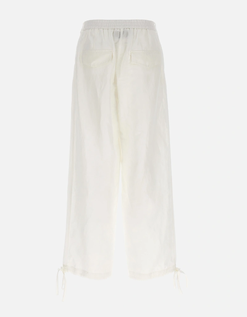 MSGM ビスコースリネンキャロットパンツ () IFCHIC.COM