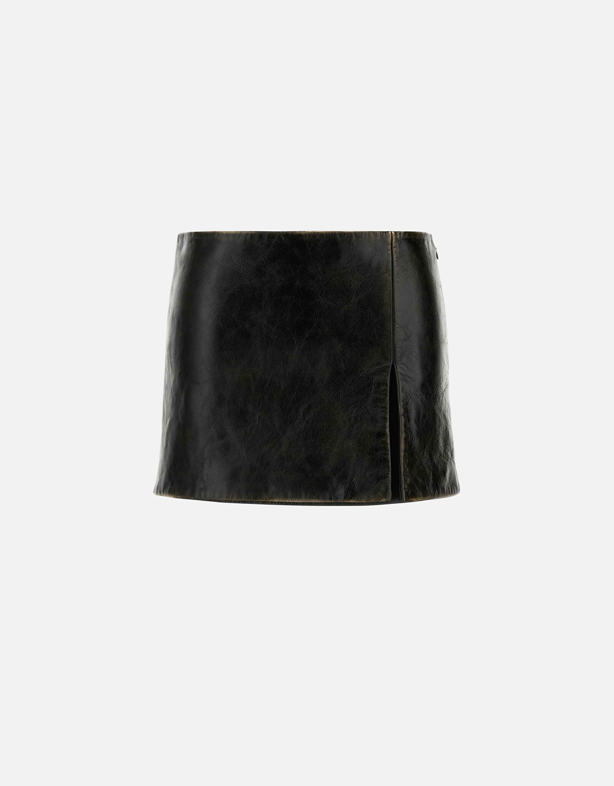 Miu Miu レザーミニスカート (すべての新品) IFCHIC.COM