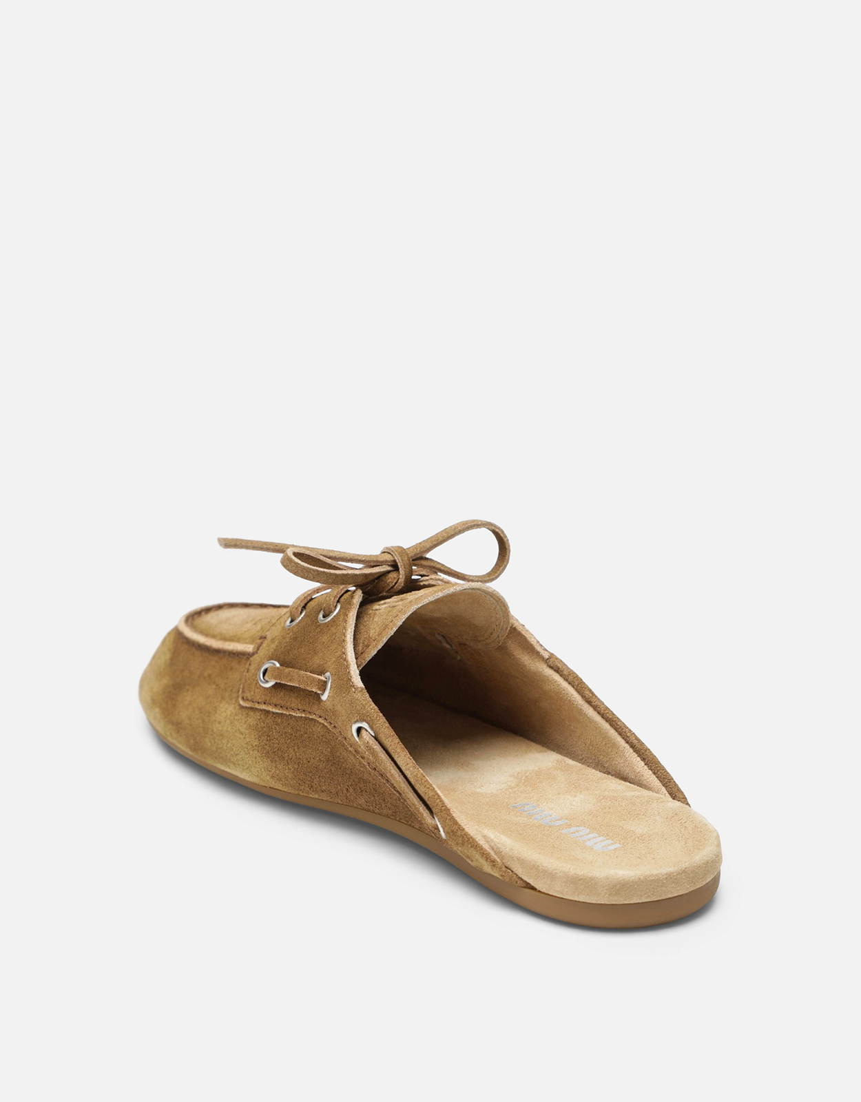 Miu Miu フェードスエードミュール (すべての新品) IFCHIC.COM