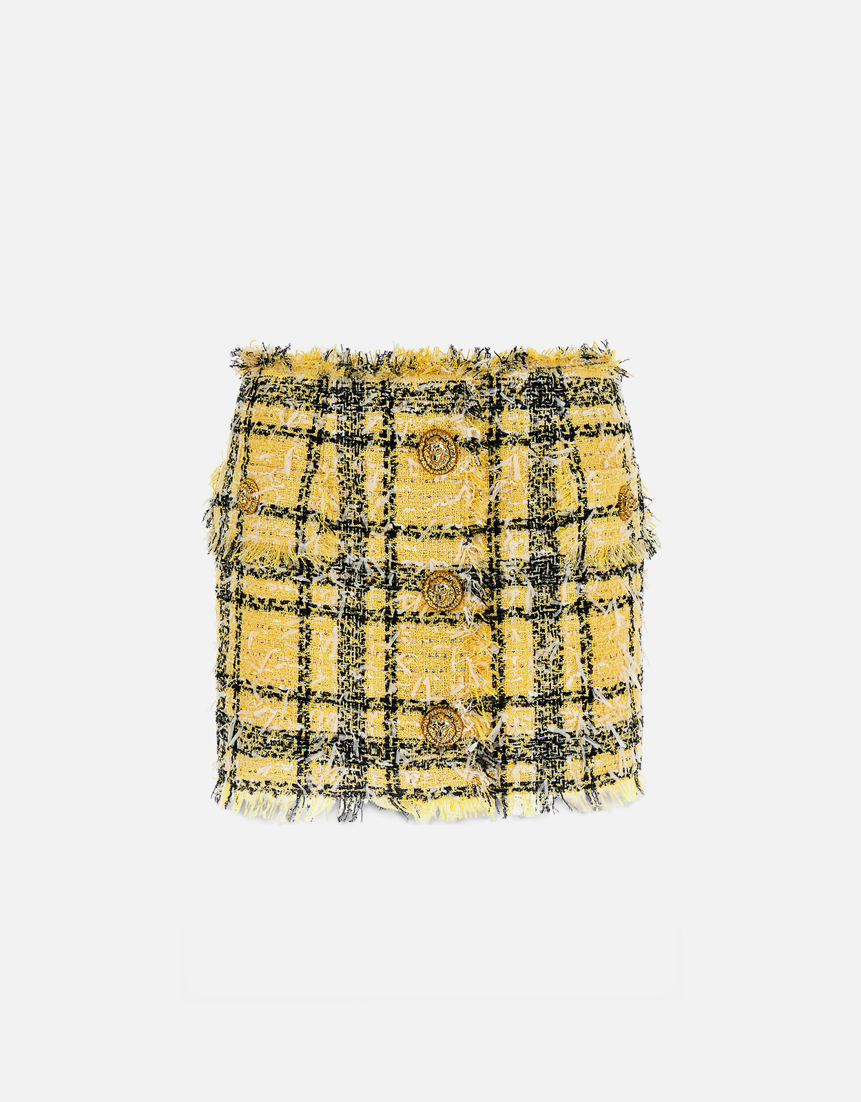BALMAIN スカート★バルマン★ツイード ミニスカート★ Balmain グリッターツイードミニスカート (すべての新品) IFCHIC.COM