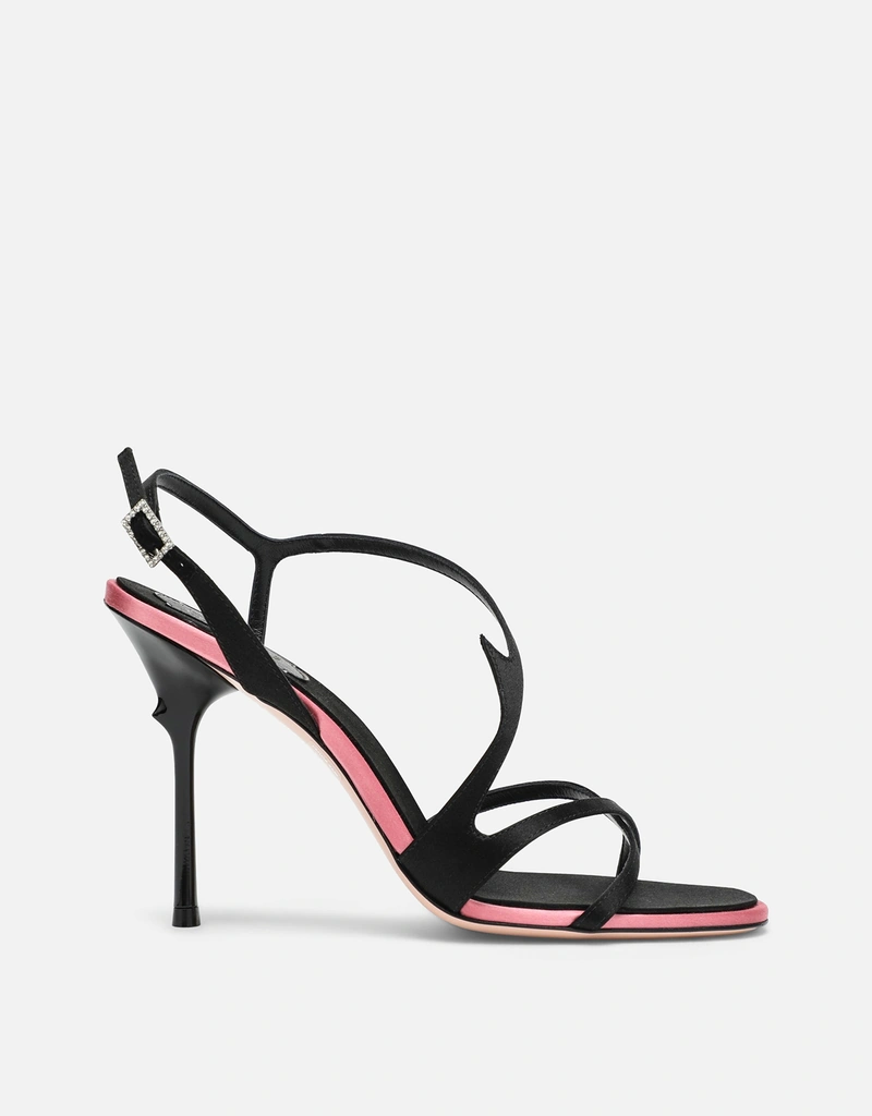ロジェ・ヴィヴィエ ウィメンズ サンダルヒール Roger Vivier ローズヴィヴィエサテンヒールサンダル (すべての新品