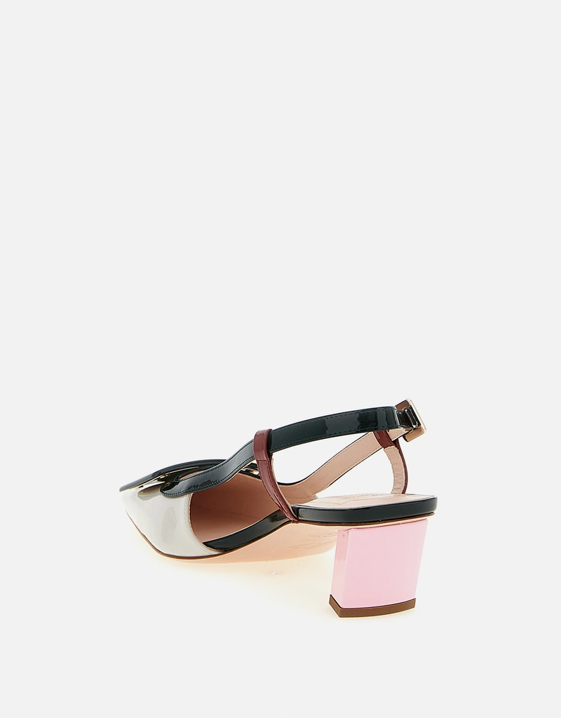 Roger Vivier ベル ヴィヴィエ パテントレザースリングバックパンプス