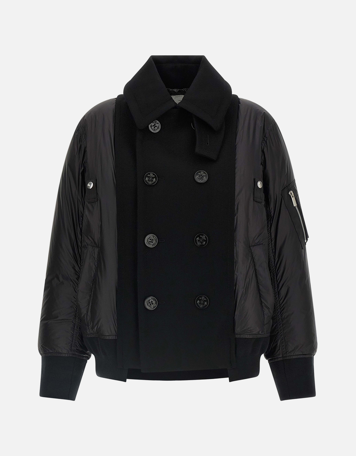 Sacai Nylon Puffer Jacket - 00　サカイ ナイロン パファー ジャケット - 00 Sacai