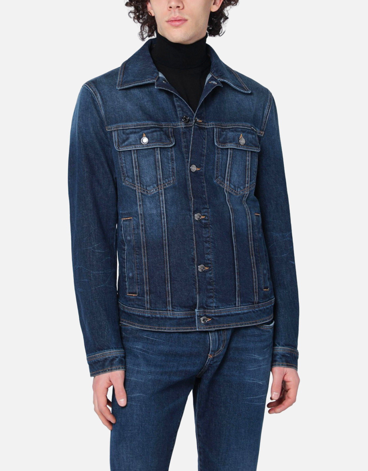 Dolce & Gabbana メンズブルーデニムジャケット (すべての新品) IFCHIC.COM
