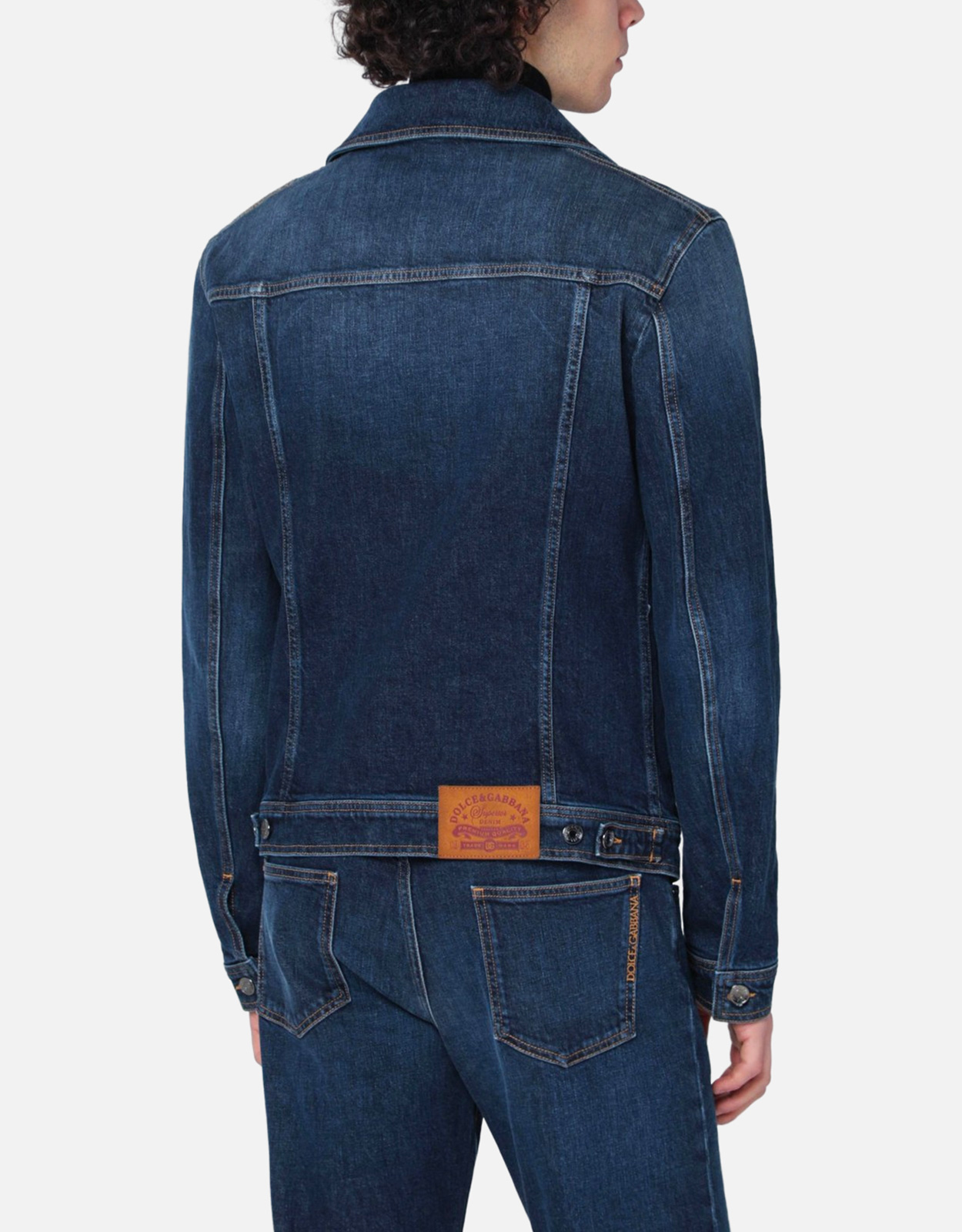 Dolce & Gabbana メンズブルーデニムジャケット (すべての新品) IFCHIC.COM
