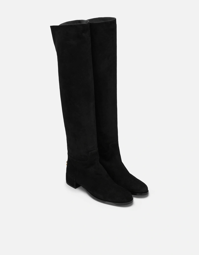 Dolce & Gabbana ハイ スエード ブーツ (すべての新品) IFCHIC.COM