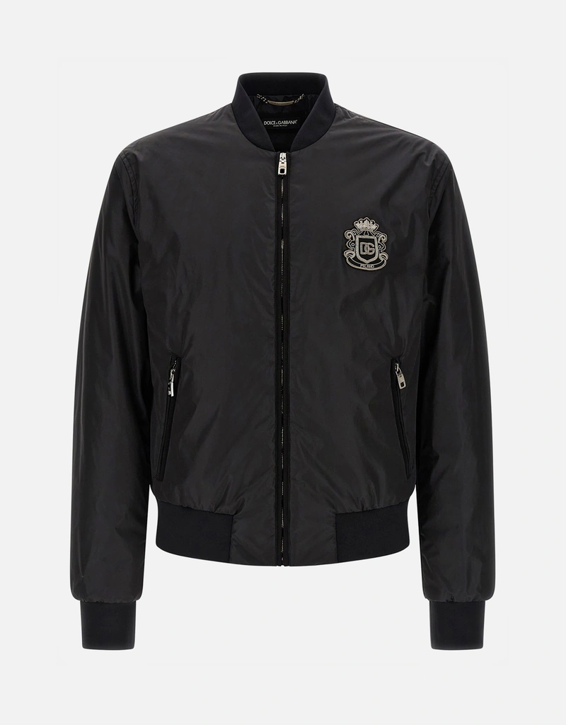 Dolce & Gabbana メンズジャケット パッチボンバージャケット (すべて