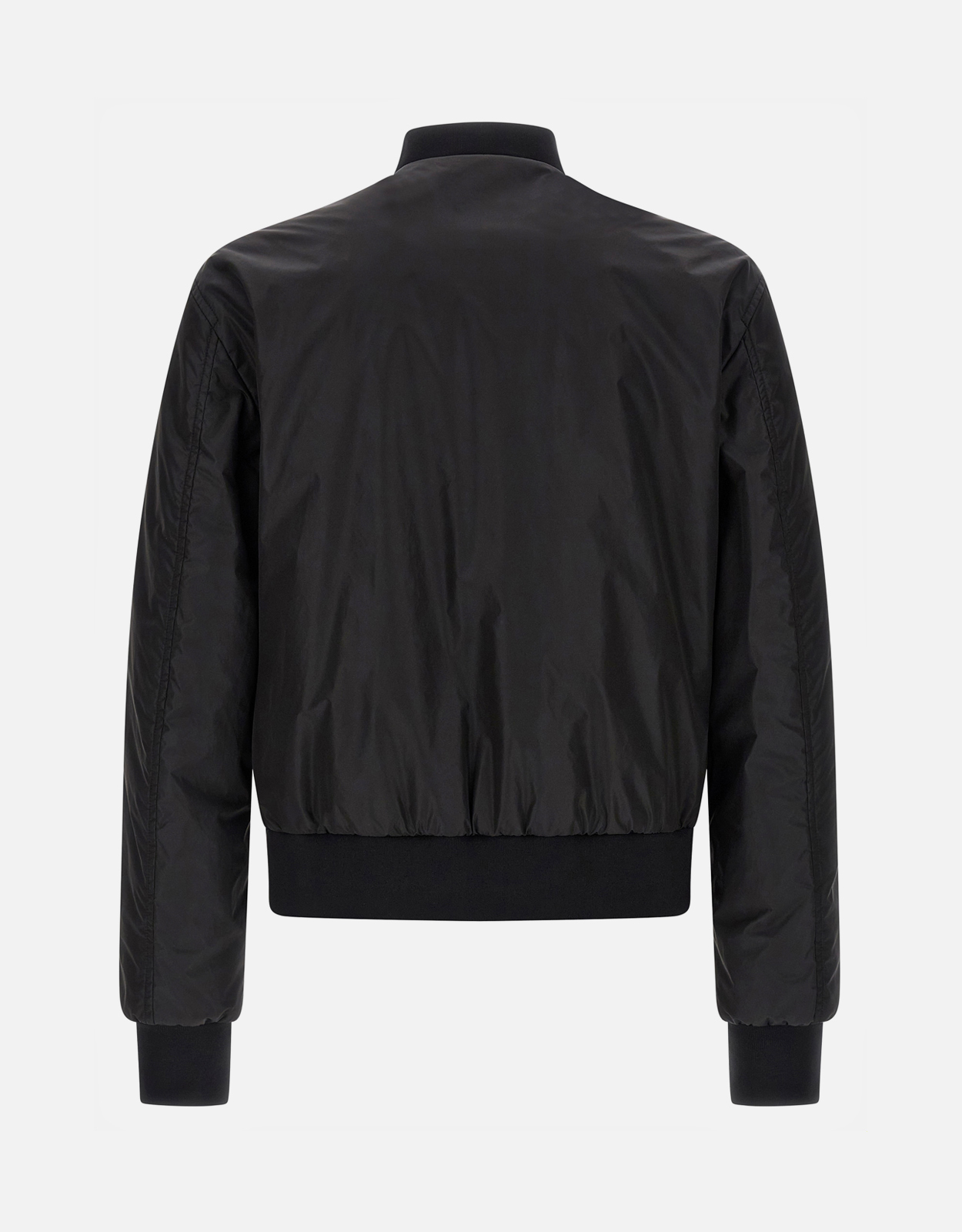 Dolce & Gabbana ボンバージャケット 黒 Dolce & Gabbana メンズジャケット パッチボンバージャケット (すべて