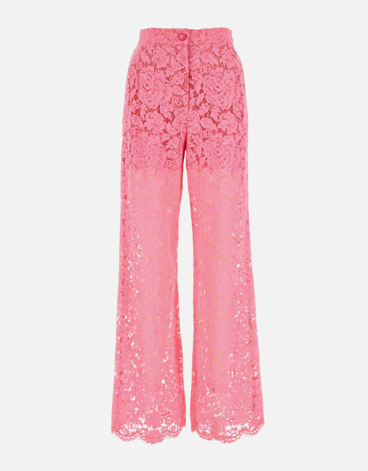 美品　ドルチェアンドガッバーナ　ドルガバ　フレアパンツ　ストレッチ　ピンク　38 Dolce & Gabbana ピンクレースパンツ () IFCHIC.COM