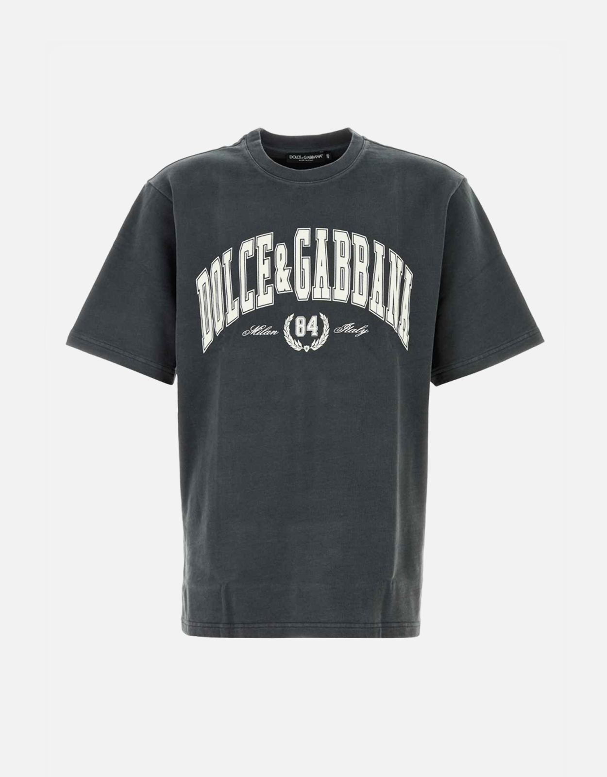 Dolce & Gabbana メンズコットンプリントゆったりフィットTシャツ Dolce & Gabbana メンズコットンプリントゆったりフィットTシャツ