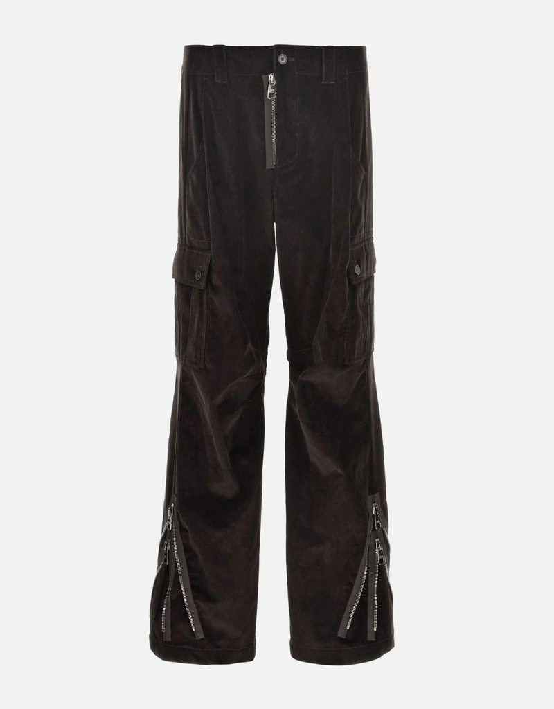 パンツ DOLCE&GABBANA navy corduroy cargo pants Dolce & Gabbana Pants men - Blue | GP02ATHUMTI | GIGLIO.COM