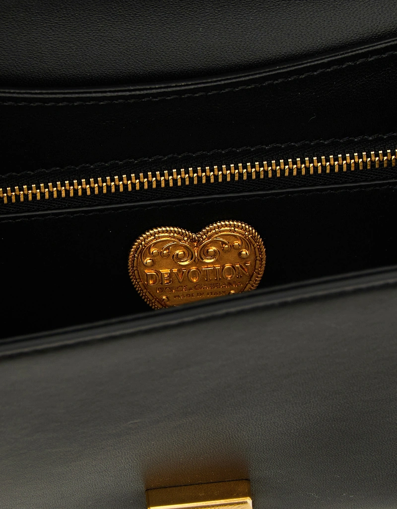 Dolce & Gabbana デボーションミディアムキルテッドナッパレザークロス
