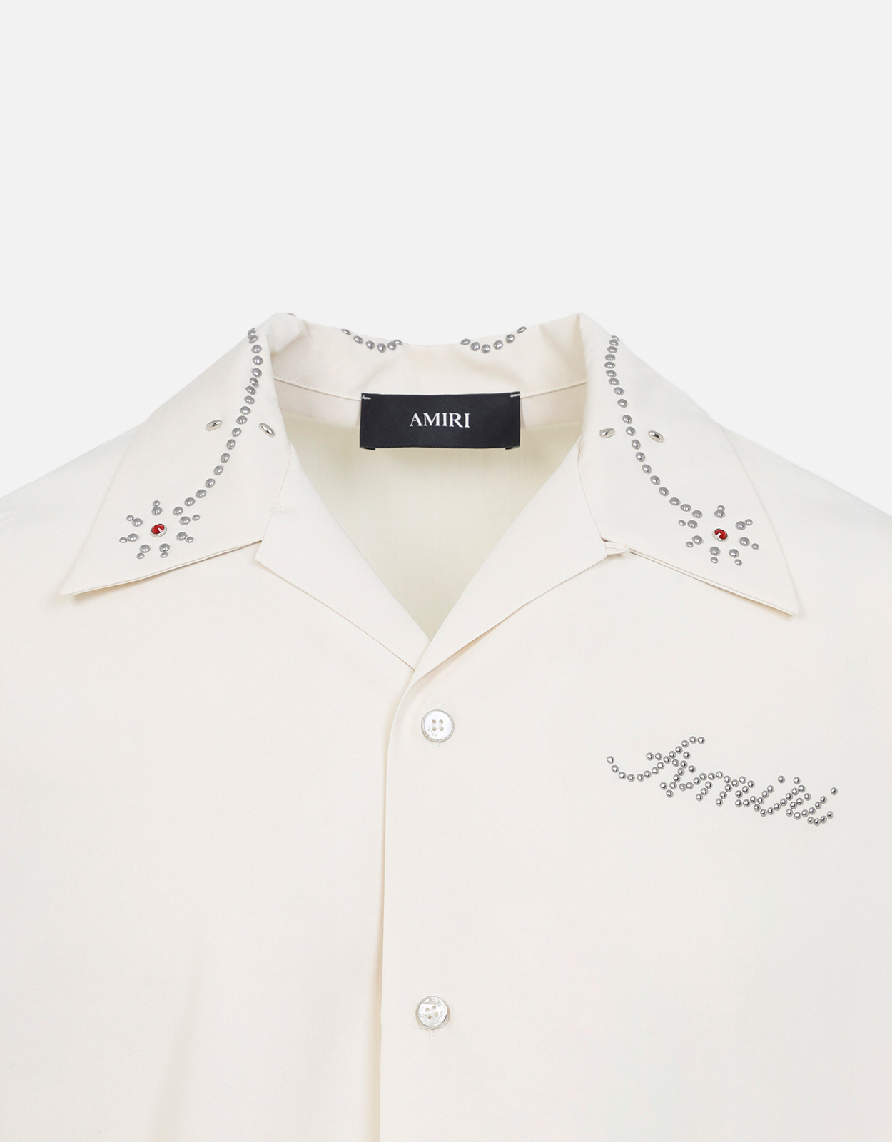 Amiri メンズスタッズキャンプシャツ (すべての新品) IFCHIC.COM