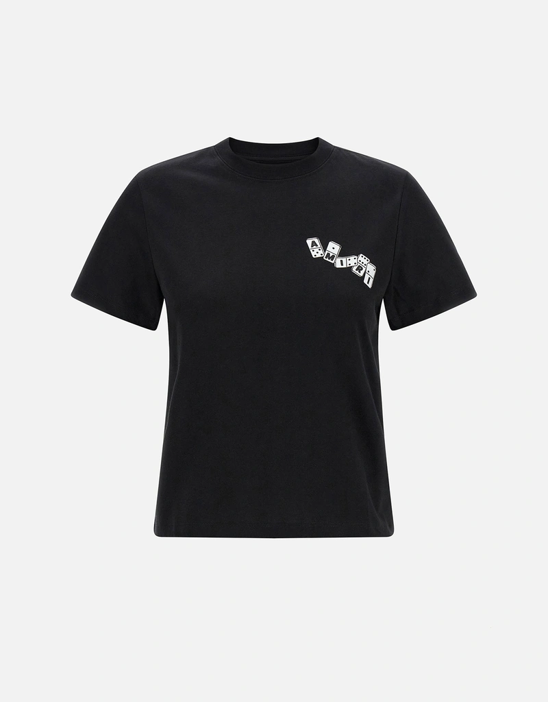Amiri ドミノ コットン プリント ストレートフィット Tシャツ (すべて