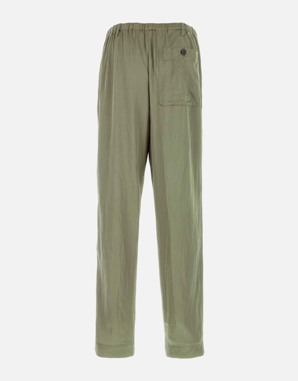 Dries Van Noten Men's Sage Green Satin Pants (All New In) IFCHIC.COM