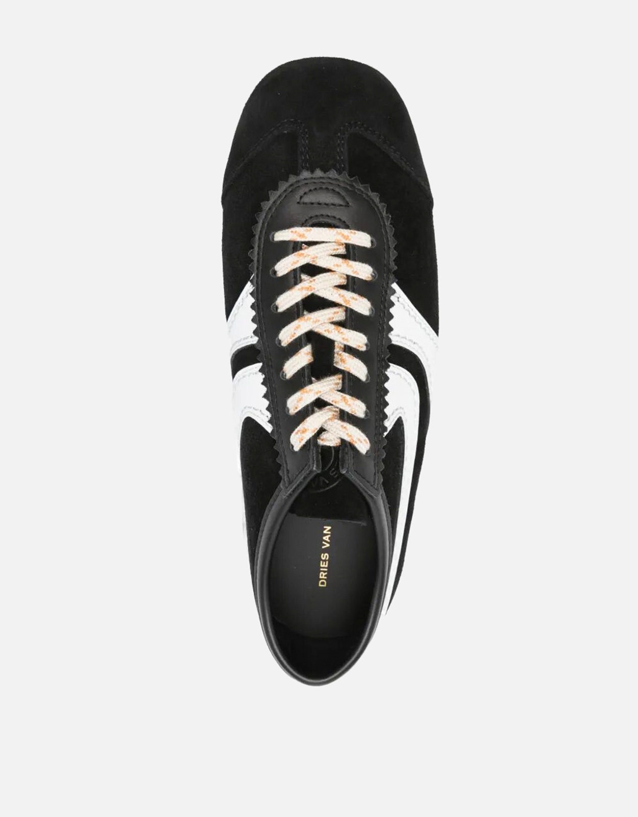 Dries Van Noten スエードレザーインサートスニーカー (すべての新品