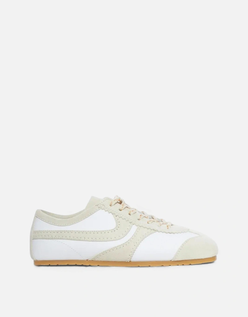Dries Van Noten スエードスニーカー レザーインサート付き (すべての